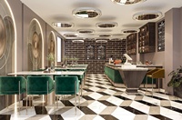 Meubles commerciaux modernes et simples, comptoir de café, meubles de Restaurant, café, Design d'intérieur