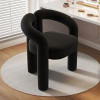 Fauteuil de salon moderne de luxe en tissu, chaise de détente personnalisée pour salle à manger et salon, idéal pour la maison, la chambre et l'appartement