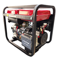 Dieselmotor-Schweißgenerator 7,5kW/8,5kW 200A 60Hz mit Autostart, Offener Rahmen, 100% Kupfer-Alternator, CE-Zertifiziert, Robust und Industrietauglich