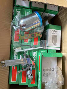 Pistola de Pulverización Neumática F75 de Acero Inoxidable Duradero, Cuerpo Cromado, Recubrimientos Acrílicos <span class=keywords><strong>para</strong></span> <span class=keywords><strong>Pintura</strong></span> Automotriz y de Barcos - Alta Atomización HVLP - Product Image 5