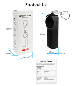 Alarme De <span class=keywords><strong>défense</strong></span> personnelle pour femmes et hommes, armes à feu non létales pour les articulations De <span class=keywords><strong>défense</strong></span> personnelle Kits sonores - Product Image 5