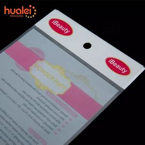 Nhà Máy Bán buôn tùy chỉnh Nắp kéo rõ ràng nhựa OPP tự dính Giấy bóng kính CELLO túi với tiêu đề cho mỹ phẩm - Product Image 5