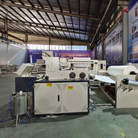Machine de découpe à la scie à ruban automatique pour rouleaux de papier toilette, haute efficacité, fabriquée en Chine