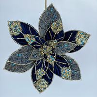 Dekorasi Poinsettia Buatan dari Polyester untuk Pernikahan - Hiasan Dinding Dalam Ruangan, Ukuran Sesuai Pesanan, Berbagai Warna, Karangan Bunga Meja