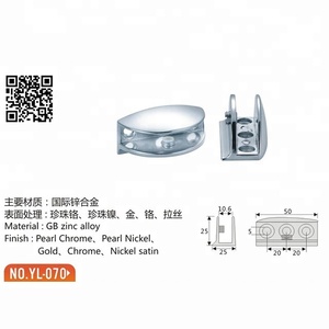 Bonnes ventes porte-verre charnière dissimulée verre <span class=keywords><strong>coin</strong></span> support matériel raccord - Product Image 2