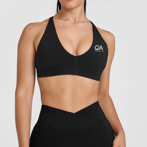 Soutien-gorge de sport sans couture pour femmes soutien-gorge de fitness personnalisé en gros vêtements de sport fabriqués au Pakistan - Product Image 1
