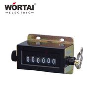 Compteur de compteur de compteur numérique pressé à la main en métal de haute qualité Wortai du fournisseur chinois
