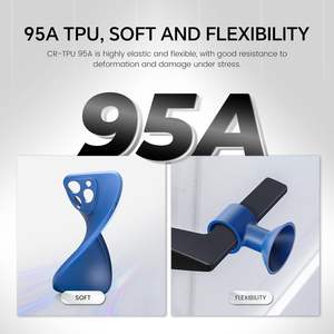 Filamento Creality TPU 1.75mm Negro 1kg Flexible para Impresoras 3D FDM - Product Image 2