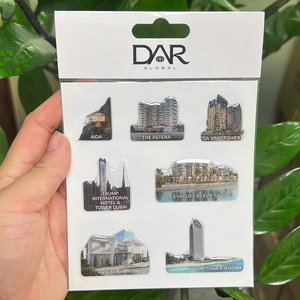 Pegatina de Gel 3D de Alta Calidad con Logotipo de Marca Personalizado, Autoadhesiva, Impermeable, de Resina Epoxi, Decoración para Carcasas de Teléfonos Móviles - Product Image 4