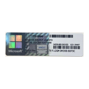 สติ๊กเกอร์ Windows Server 2025 Standard  ใช้งานออนไลน์ได้ 100%  พร้อมจัดส่งรวดเร็ว - Product Image 1
