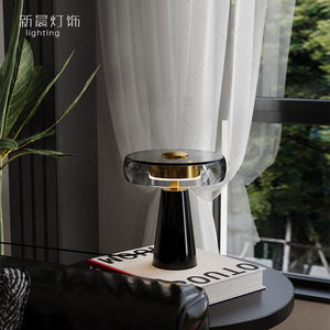Modern Minimalist Table Lamp E27 Led Switch Control For Bedroom Living Room Study <b>Decorative</b> <b>Lighting</b> - Product Image 4