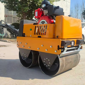 Satılık 0.6 Ton çift davul hidrolik toprak silindir sıkıştırıcı <span class=keywords><strong>Mini</strong></span> yol vibrasyonlu silindir silindir sıkıştırıcı arkasında yürümek - Product Image 4