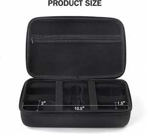 Hard EVA <b>Mic</b> Carrying Case EVA Hard Shell Case EVA Storage Box for <b>Wireless</b> Microphone - Product Image 2