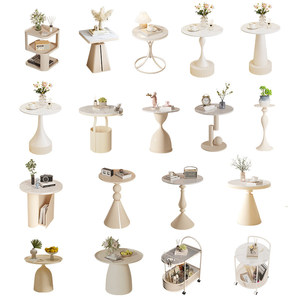 Tavolino da Caffè Moderno di Lusso Leggero in Ferro Battuto Convertibile Ecologico Creativo con Piano in Lastra di Roccia Effetto <span class=keywords><strong>Montagna</strong></span> Innevata per Soggiorno - Product Image 2