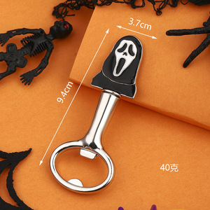 Halloween Bottle Opener Ghost Spider Black <b>Cat</b> Zinc Alloy Beer Opener <b>Gift</b> - Product Image 3