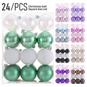 2025 New High Quality Waterproof Bright Christmas Ball Factory Supplied Attractive Decorative Item Ready to Ship - Product Image 3