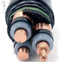 Cable de Alimentación de Alta Tensión Blindado, Conductor de Cobre/Aluminio, Resistente al Agua y a la Corrosión