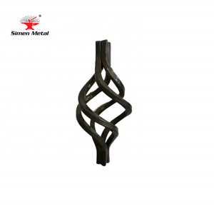 Composants ornementaux en fer forgé de haute qualité Panier en fer décoratif de meilleure qualité pour clôture et treillis à un prix imbattable - Product Image 2