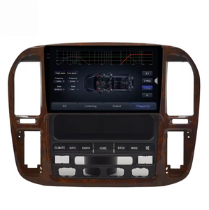 ราคาขายส่ง กรอบหน้าจอรถยนต์ 9 นิ้ว กรอบวิทยุ DVD สำหรับ Land Cruiser 100 Lexus LX470 อุปกรณ์เสริมวิทยุในรถยนต์ สายอะแดปเตอร์ - Product Image 4