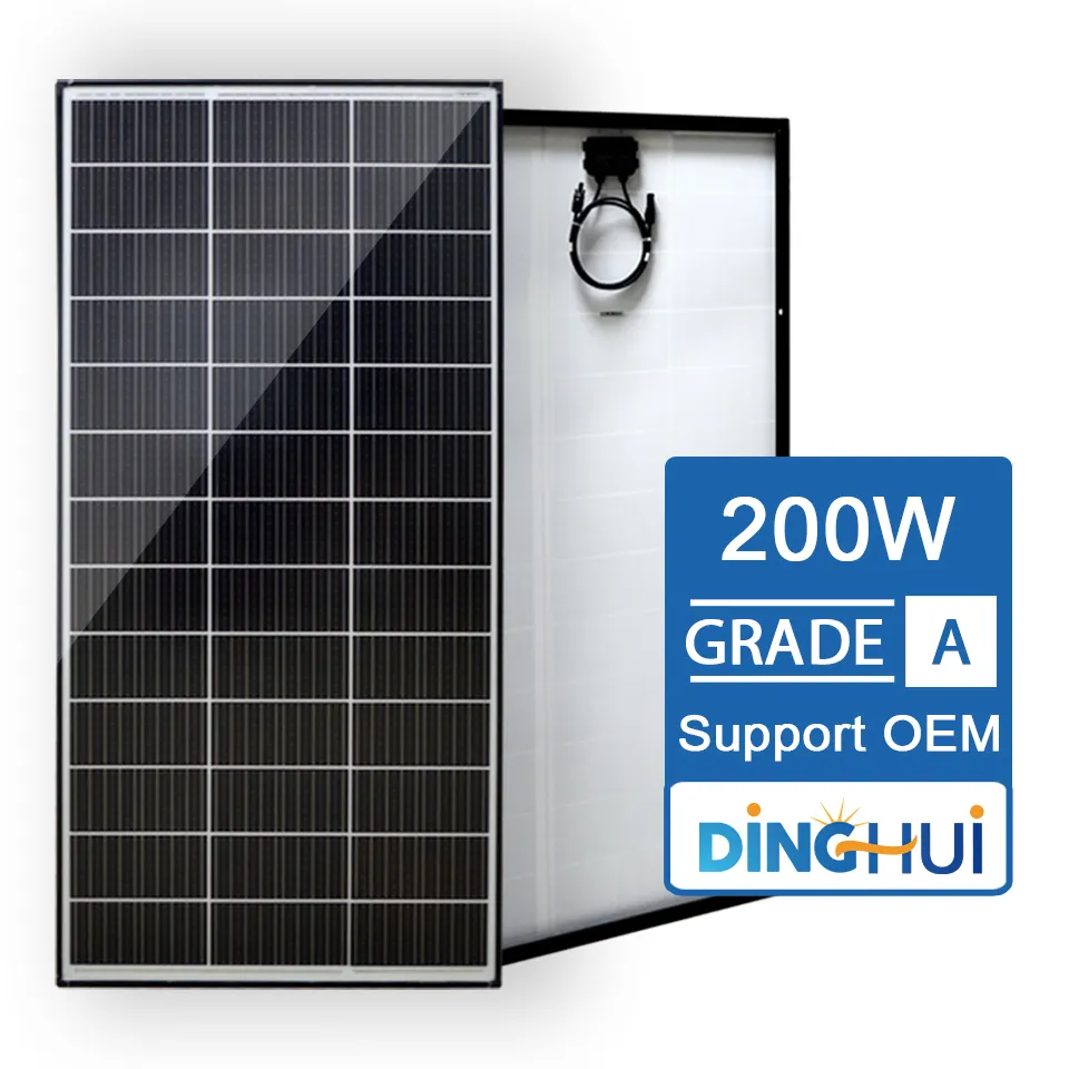 solar pv panels 170w 180w 200w mono home use solar panel price pv module