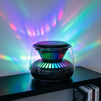 OEM Kleiner Tragbarer RGB-Lautsprecher mit Starkem Bass, USB-Aufladbar, Unterstützt AUX/TWS/TF-Karte für Zuhause, Partys und Geschenke