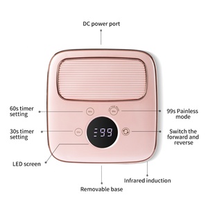 Lámpara UV de Alta Potencia 48W para Uñas, Venta al por Mayor, Personalizable, Enchufable, para Salones de Uñas, Plástico de Alta Calidad con Secador de Uñas - Product Image 4