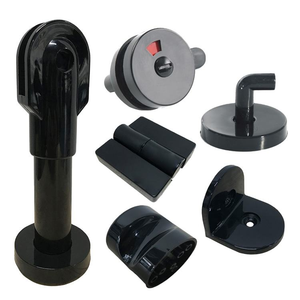 Factory Supply Wholesale 304 Stainless Steel Toilet Partition Hinge Support <strong>Leg</strong> Fastener - Product Image 6