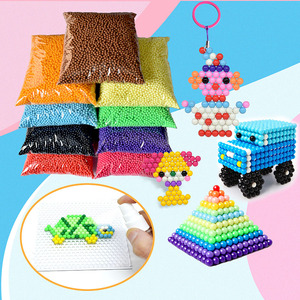Wholesale Children's Custom Toy <b>Fuse</b> <b>Beads</b> Water Mist <b>Beads</b> Puzzle Set Water Magic <b>Beads</b> - Product Image 2