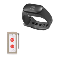 Système de montre-bracelet sans fil Pager Waiter Calling Alarm Pager Bracelet Receiver For Restaurant Plant Bar Cafe Bank Hotel