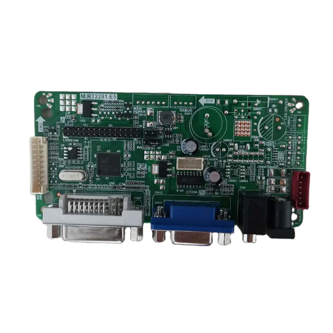 VGA lvds converter 1920x1080 controller board/lcd monitor controller