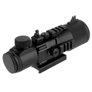 Mira Prismática FOCUHUNTER 5X50 con Iluminación Roja/Verde/Azul, Mira Láser de Punto para Actividades al Aire Libre y Caza Táctica - Product Image 2