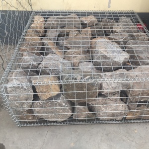 High Quality Galvanized Iron Wire Woven <strong>Mesh</strong> <strong>Gabion</strong> for Civil Engineering Retaining Walls Gardens Hexagon Hole Shape - Product Image 4