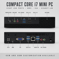 Sharerdp Oem Komputer Meja Baru Core I7 Generasi ke-12 & ke-13 12650H 13620H Ssd M2 Generasi ke-12 Komputer Meja Mini PC