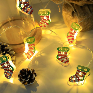 Vente en gros de guirlandes lumineuses à LED en fil de cuivre pour sapin de <span class=keywords><strong>Noël</strong></span> renne bonhomme de neige pour décorations d'intérieur - Product Image 4