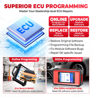 Lanceur professionnel X431 Pad 7 Elite X-431 Pad Vii OBD 2 pour la programmation et le codage des ECU, scanner de diagnostic automobile
