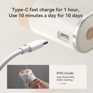 Botella de 6ML, recargable por USB, control de escala antifugas, dispensador de suero de raíz suave, aplicador de aceite para el cabello, peine, masajeador eléctrico para el <span class=keywords><strong>cuero</strong></span> <span class=keywords><strong>cabelludo</strong></span> - Product Image 5