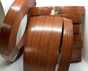 High Corrosion Resistance And Hardness PVC Edge Banding Tape For MDF Wood Kitchen Cabinet PVC Edging Strip