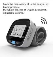 Moniteur de fréquence cardiaque, manchette de pouls portable, tonomètre, moniteur électronique intelligent de pression artérielle, nouveau produit, meilleure vente 2019
