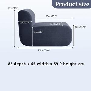 Velours confortable et économique pour fauteuil d'appoint pour la maison, le bureau, le salon, la chambre à coucher, à placer près du foyer - Product Image 2