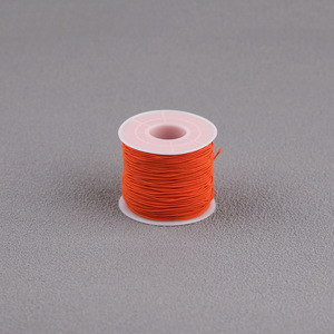 Cordon élastique perlé torsadé 1mm 50m, accessoires de bijouterie pour bracelet, vêtements, cordon de serrage - Product Image 5