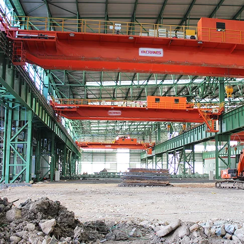 Factory Price Double Girder EOT Crane with Variable Speed Hoist ISO/CE Certified