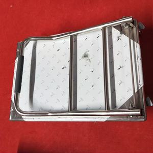 <span class=keywords><strong>Chariot</strong></span> à main pliable en acier inoxydable robuste avec plateforme plate et roues pour entrepôt, hôtel, restaurant, cuisine - Product Image 6