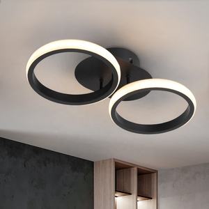 表面安装圆形现代装饰发光二极管吸顶灯卧室客厅吸顶灯亚克力灯 - Product Image 1