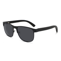 Lunettes de soleil de marque de luxe à la mode de haute qualité avec branches en bois polarisées