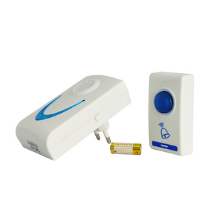 Beyaz karşılama Chinme kablosuz erişim kontrol sistemi kapı zili ofis ev elektrikli kapı zili kablosuz - Product Image 3