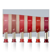 Marque distributeur Maquillage coréen de luxe Coloration soyeuse persistante waterproof Hydratant crémeux Rouge à lèvres mat