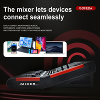 Console de Mixage Audio Numérique Professionnelle DM20 20 Canaux pour Studio, Spectacles Live, Streaming en Direct et Enregistrement