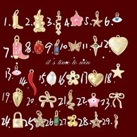 Pendentifs classiques en acier inoxydable 2025 : étoile de mer, fleur, bottes fraise, serpent, papillon pour bijoux femme