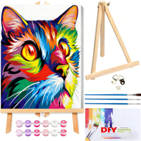 Peinture par numéros DIY, portrait personnalisé, peinture à l'huile par numéros, ensemble de peinture sur toile, décoration murale pour la maison, kit de peinture pour débutants