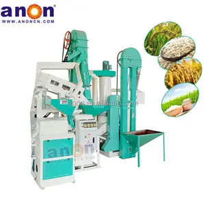 ANON 15S Wirtschaft liche Farm verwendet Mini-Reismühle Pflanze Reismahl verarbeitung ausrüstung Paddy-Reis-Schälmaschine zum Verkauf